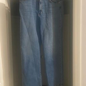FINAL! Gloria Vanderbilt Medium Blue Wide Leg Jeans Size 14